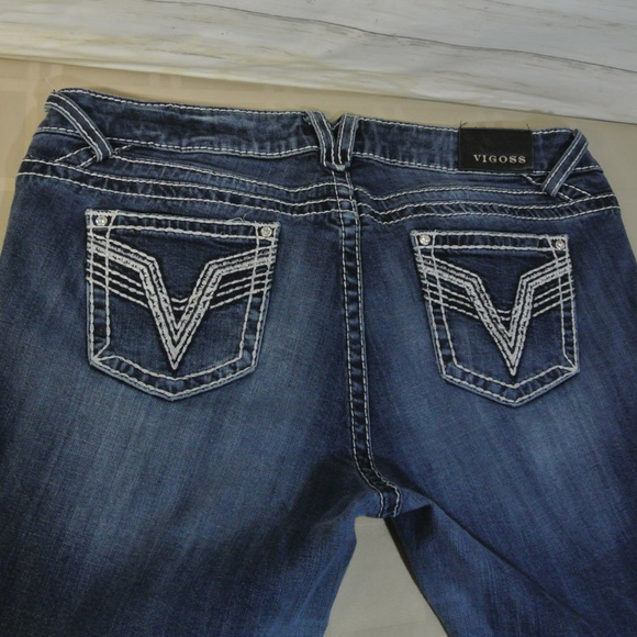 vigoss jeans chelsea slim boot